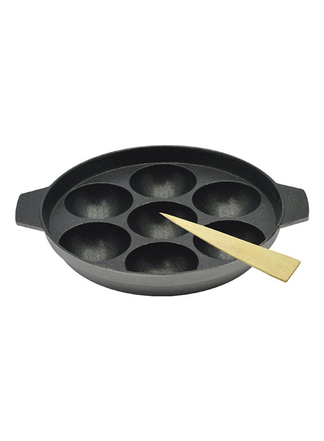 RAJ 7-Mould South Indian Cake Pan Black 16centimeter  - Image 2