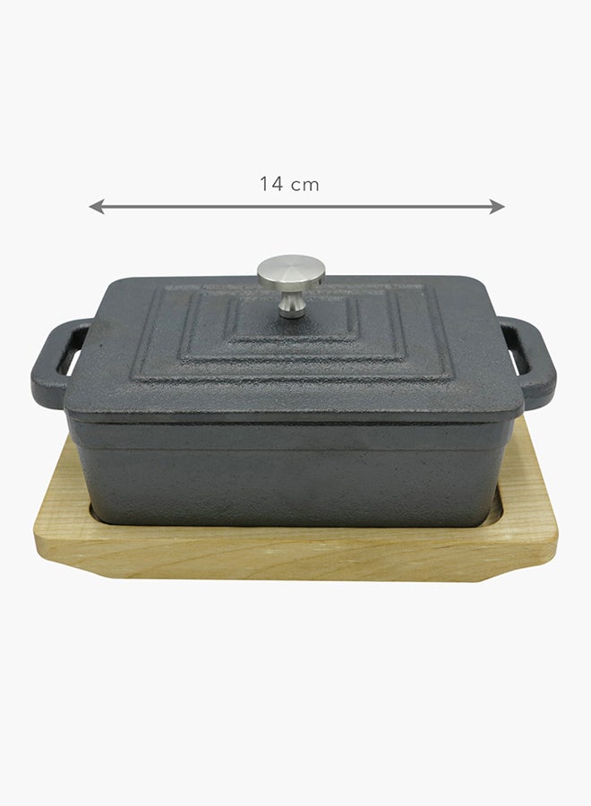 Rectangular Casserole With Tray Grey 12.5centimeter - v1644494110/N17895694A_7