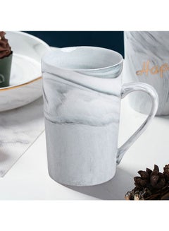 Sharpdo Marble Angles Cup Grey 380ml  - Image 1