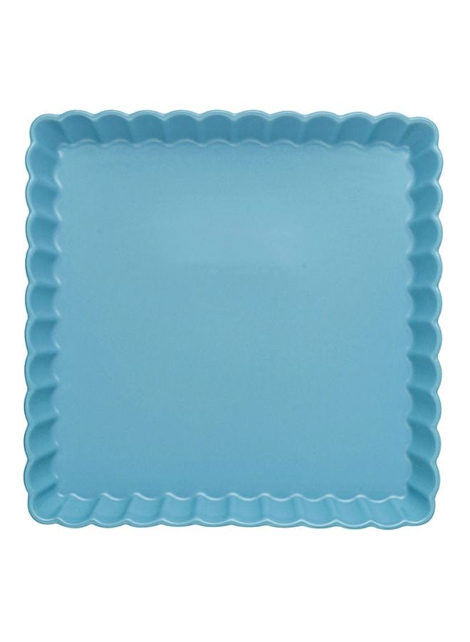 Chrysanthemum Square Pizza Plate Blue 10inch - v1644494126/N31229975A_4