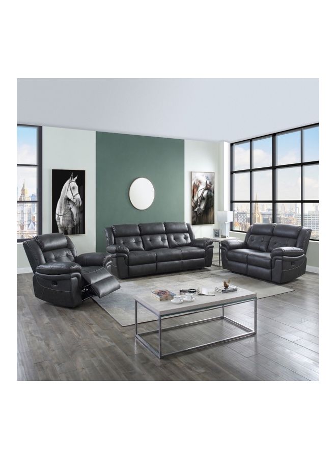 Bradley 1-Seater Recliner Sofa Grey