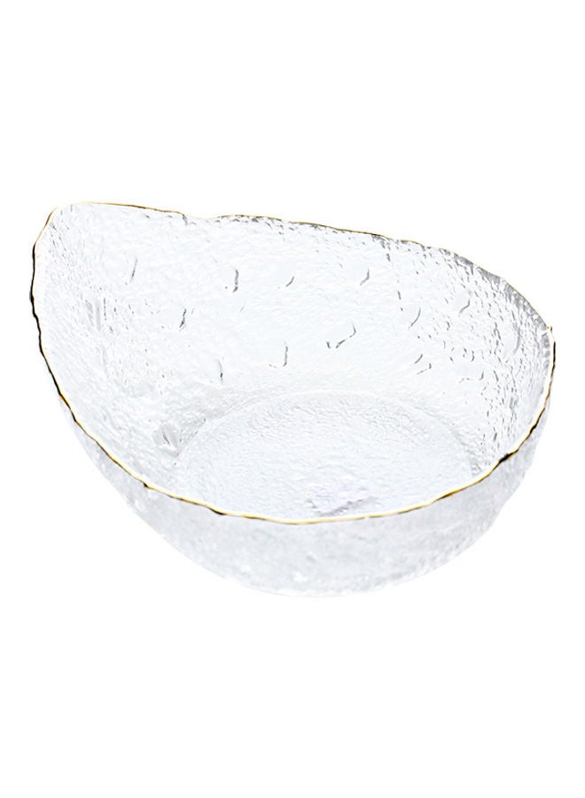 Shuer Nordic Glass Fruit Plate Clear 21x21x6cm - Image 2