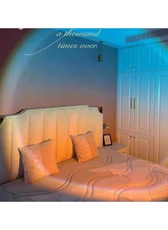 Phone Planet Sunset Projection Floor Stand Lamp Yellow  - Image 1