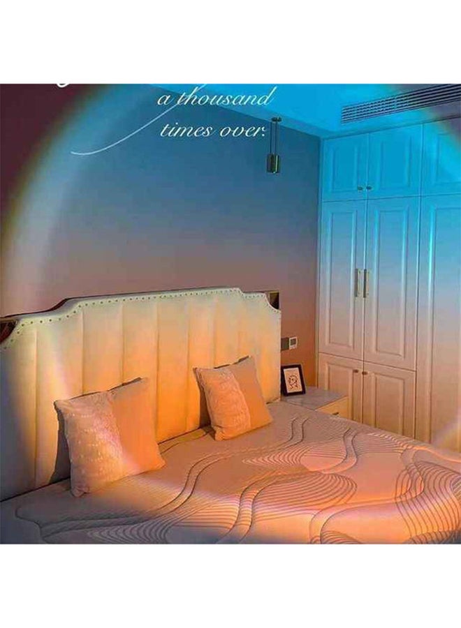 Phone Planet Sunset Projection Lamp Orange - Image 1