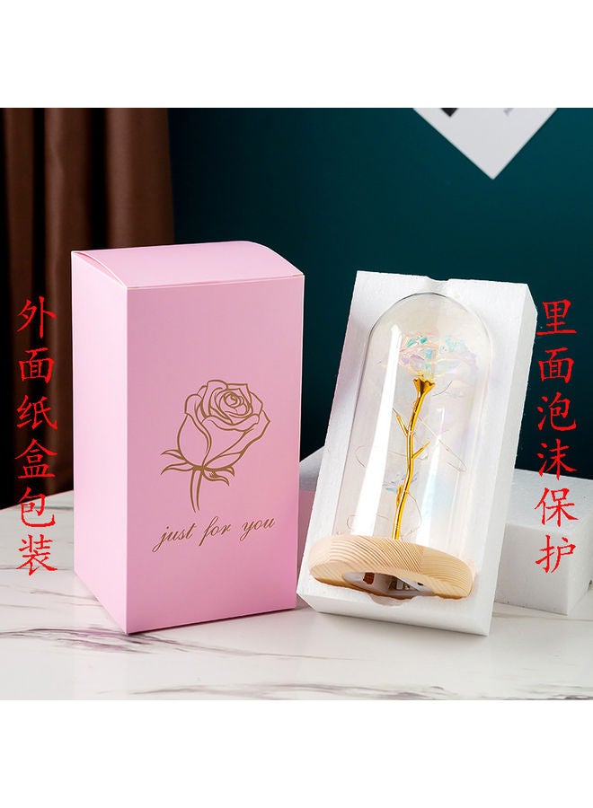 fashionhome Dome Lights Gold Foil Flower With Fairy String Multicolour  - Image 3