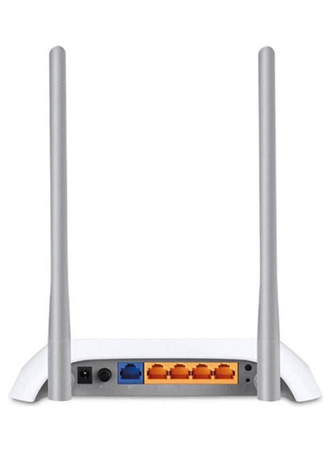 تي بي لينك راوتر لاسلكي 3G/4G متوافق مع بروتوكولات N بسرعة 300 ميجابت في الثانية أبيض - Image 3