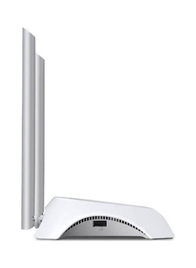 تي بي لينك راوتر لاسلكي 3G/4G متوافق مع بروتوكولات N بسرعة 300 ميجابت في الثانية أبيض - Image 4