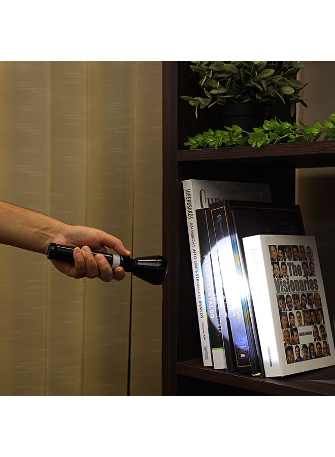 Olsenmark 3Piece Battery Powered LED Flashlight Torch Set Black  - Image 4