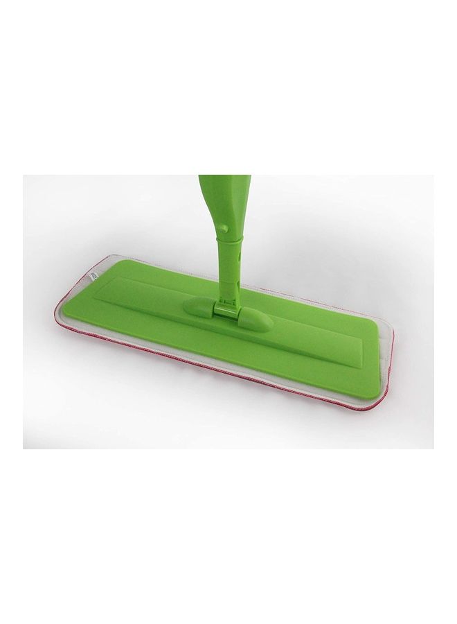 بيكي مجموعة من 3 ممسحات تنظيف من الألياف الدقيقة مع بخاخ ماء وحامل مكنسة باللون الأخضر - Image 3