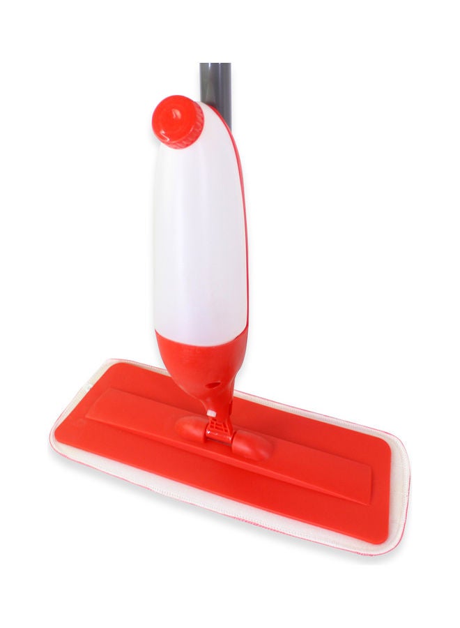 Biki Microfiber Cleaning Mop With Water Spray Red - Image 2