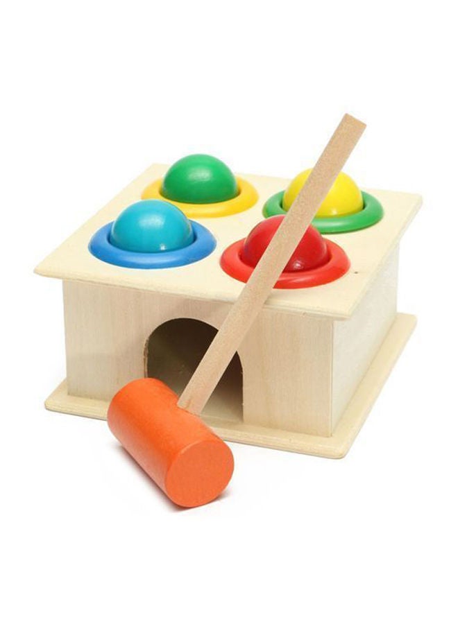 Generic - Hammering Knock Ball Wooden Children Toy - Image 1