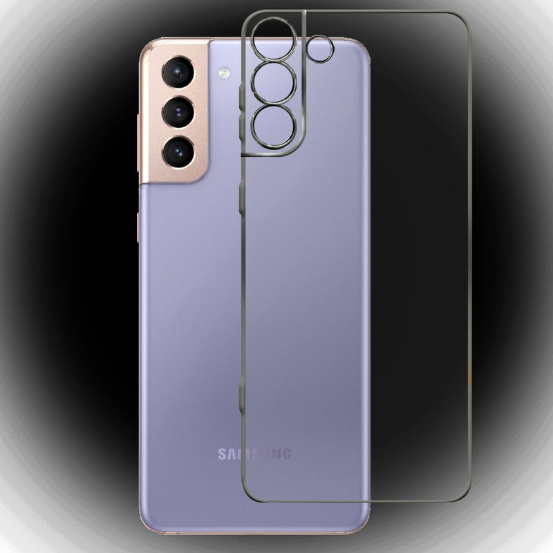 MARGOUN Protective Soft TPU Case Cover for Samsung Galaxy S22 Plus 5G Clear/Black - Image 3