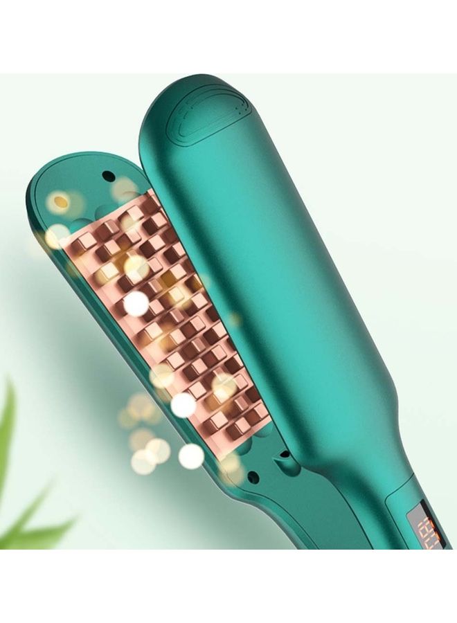 Hot Fluffy Bar Roll Hair Straightening Board Green - Image 3