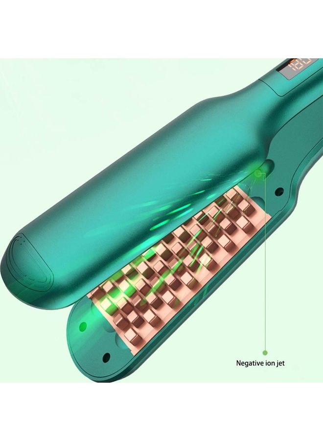 Hot Fluffy Bar Roll Hair Straightening Board Green - Image 5