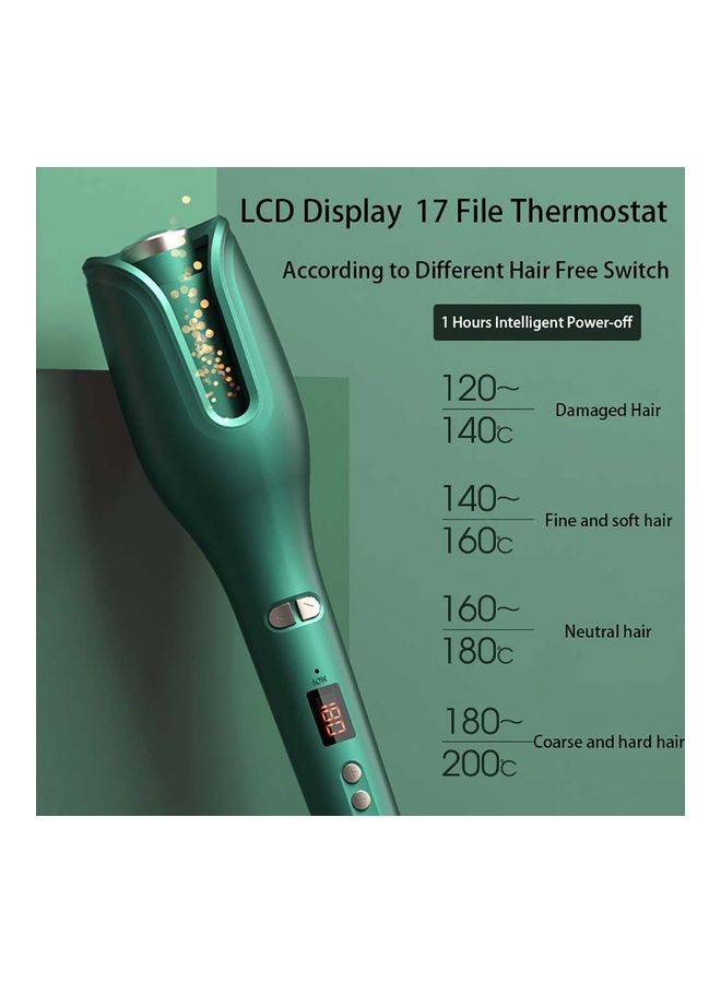 Mini Portable Rotating Fully Automatic Big Egg Roll Bar Tube Wave Perm Hairdressing Machine Green 27 x 6 x 6cm - Image 3