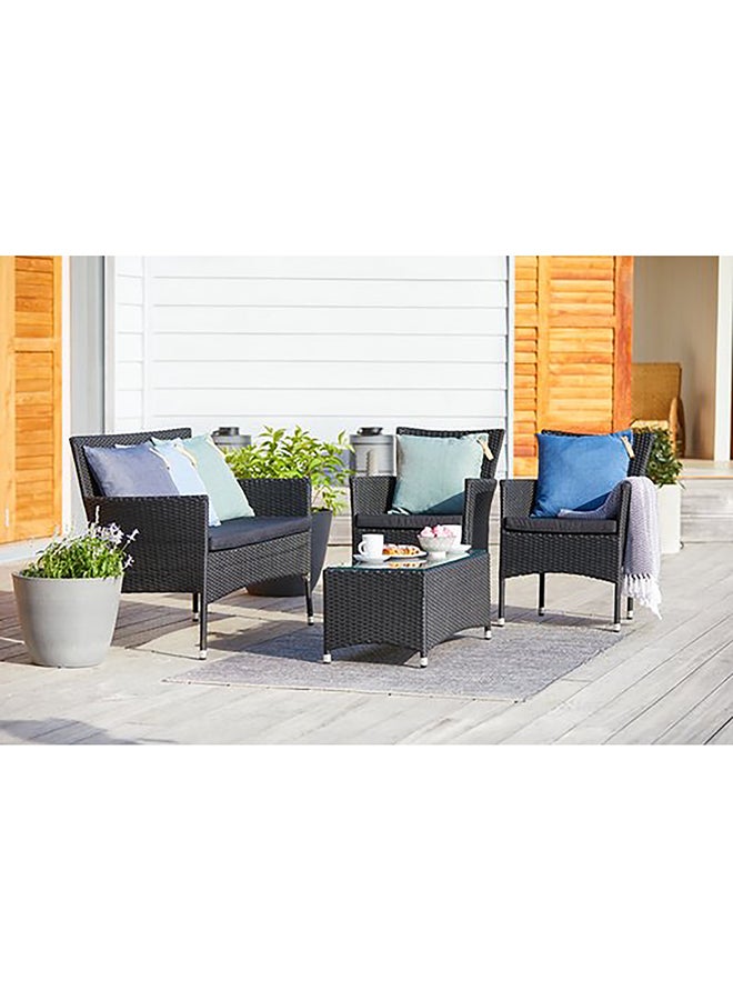 يوسك غطاء وسادة سباريس أزرق 40 x 40Ø³Ù†ØªÙŠÙ…ØªØ± - Image 3