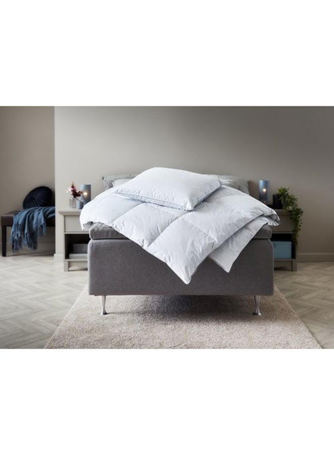 JYSK - ALTA Warm Duck Feather Duvet Fabric White 240x220cm - Image 1