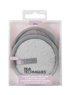 REAL TECHNIQUES 2-Piece Reusable Makeup Remover Pads Multicolour  - Image 1