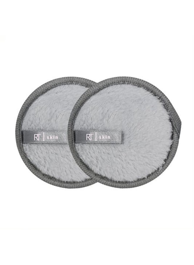 REAL TECHNIQUES 2-Piece Reusable Makeup Remover Pads Multicolour - Image 2