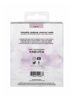 REAL TECHNIQUES 2-Piece Reusable Makeup Remover Pads Multicolour  - Image 3