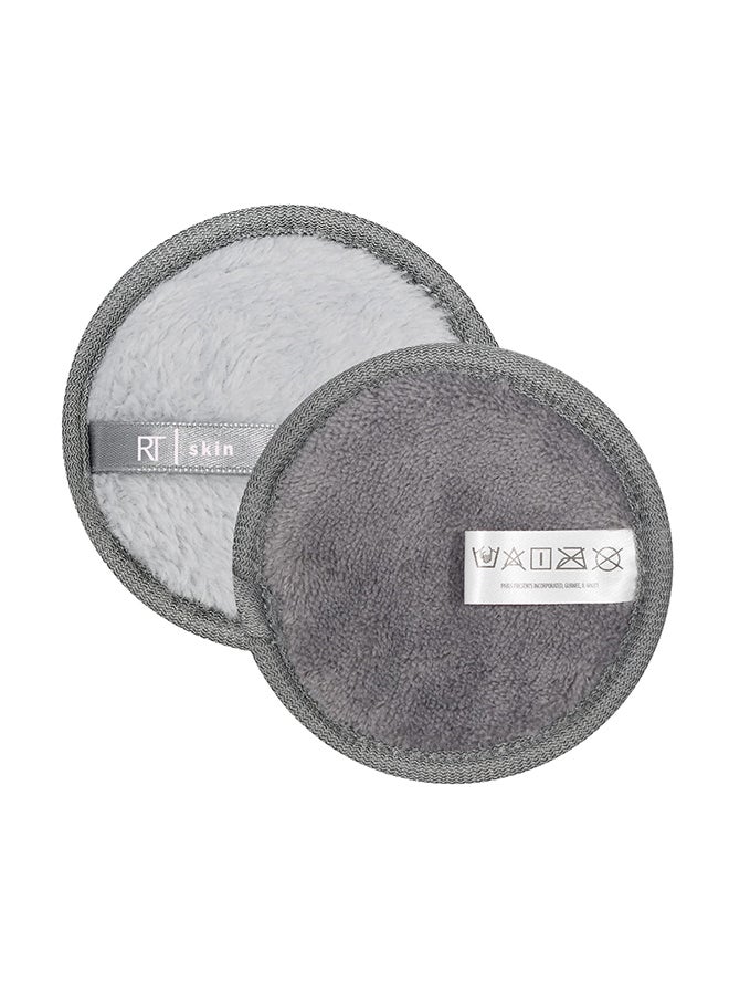 REAL TECHNIQUES 2-Piece Reusable Makeup Remover Pads Multicolour - Image 4