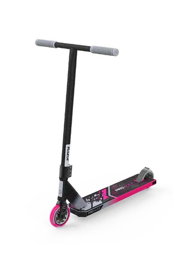Razor - Razor Pro XXX Stunt Scooter – Professional Quality Advanced Trick Scooter for Kids, Teens and Adults.Straight Handlebars, 110 mm High Performance Wheels, Aluminum Deck with Boxed Edges Multicolour 84cm - Image 1