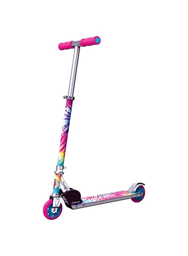 Razor Razor A Special Edition Kick Scooter – Tie-Dye Multicolour 82.3cm  - Image 1