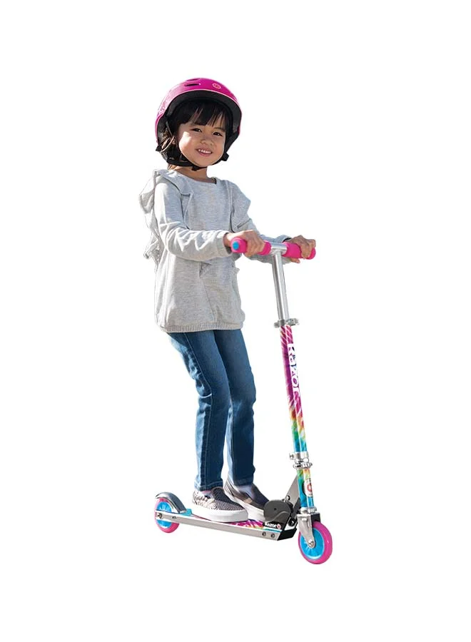 Razor Razor A Special Edition Kick Scooter – Tie-Dye Multicolour 82.3cm