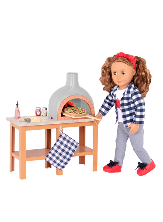 Medium Wood Burning Pizza Oven Set