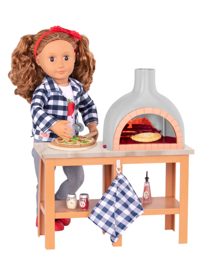 Medium Wood Burning Pizza Oven Set