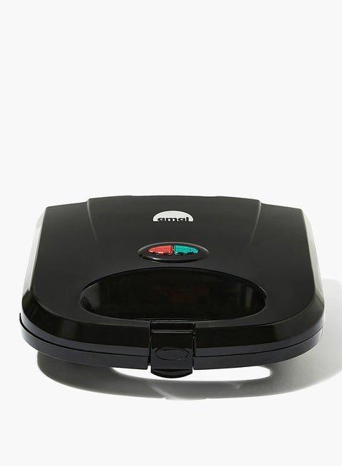 ماكينة تحضير وتسخين الساندويتشات تكفي 4 شرائح - قدرة 750 وات، لون أسود 750 W HY-902 أسود