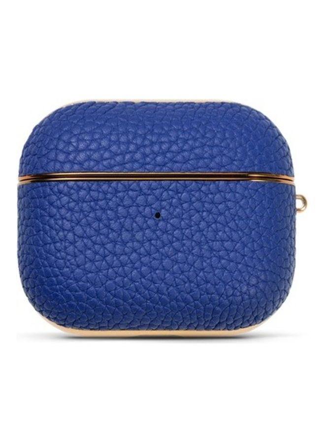 HYPHEN - Apple AirPods 3 Leather Case - Blue - Image 1