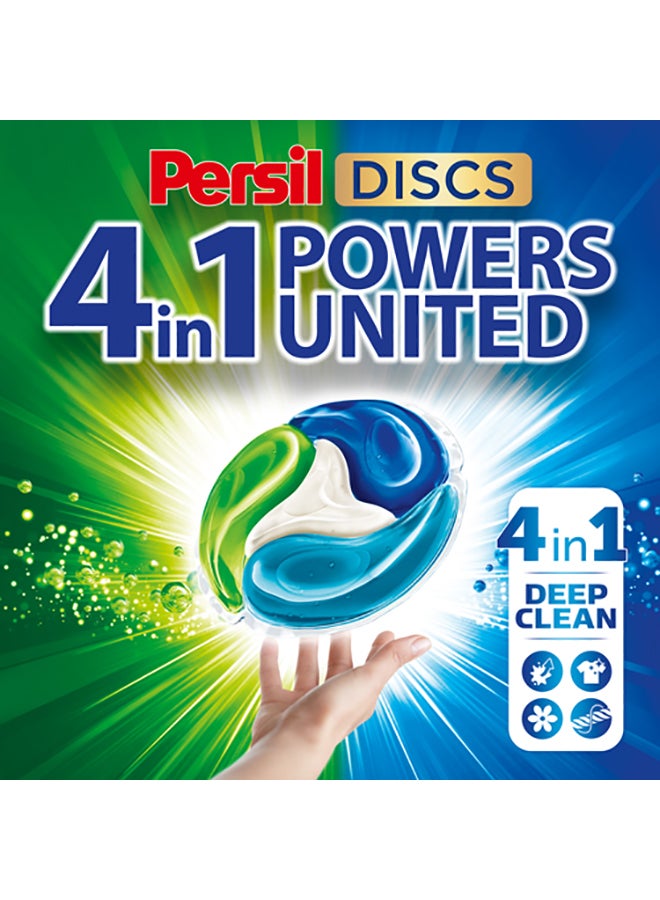 Persil - Universal Pre-Dosed Detergent Discs 4 In1 Power Against Strong Stains For Extra Brightness Long-Lasting Freshness And Protection To Fabrics 11 Count 275grams - Image 1