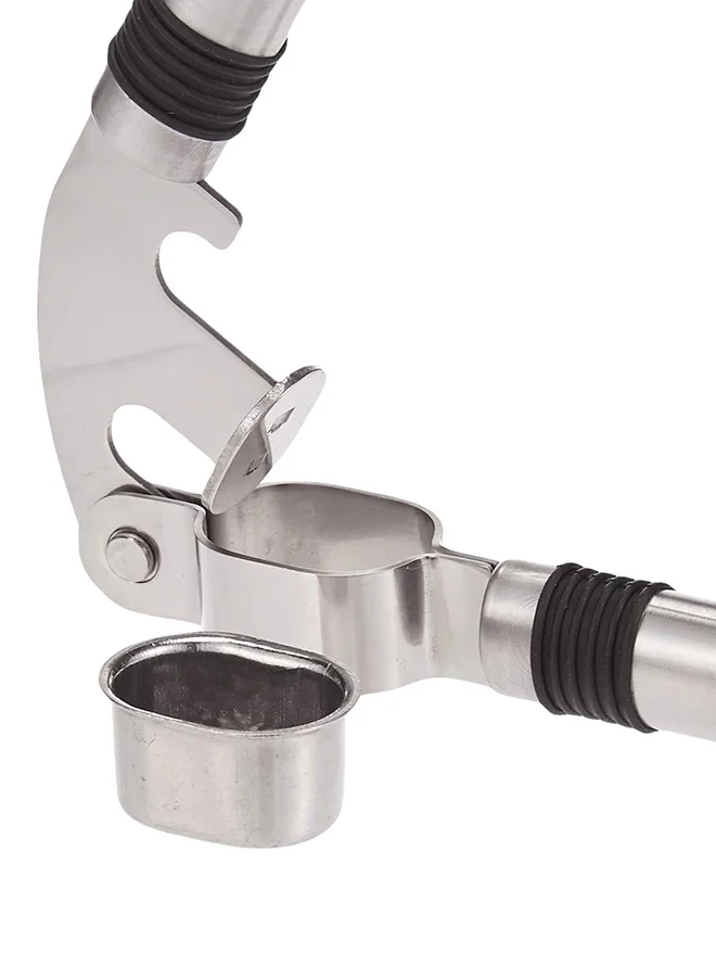 Prestige Stainless Steel Eco Garlic Press With Rubbergrip Silver