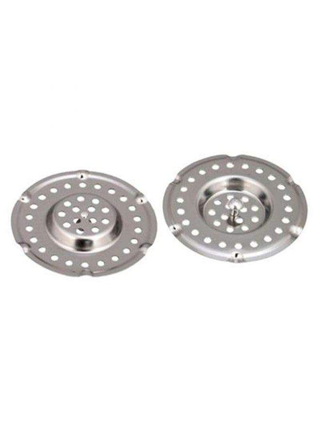 Prestige 2-Piece Sink Grills Silver 8x2x14.5cm  - Image 2