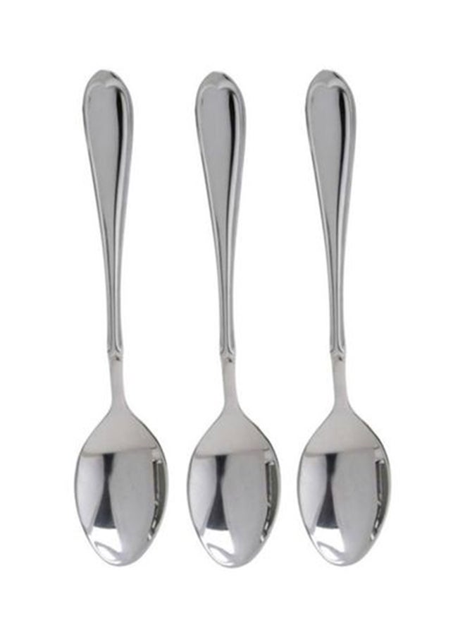 3-Piece  Stainless Steel Tea Spoon Set Silver 24x11.7x15.1cm - v1644598832/N11062362A_1