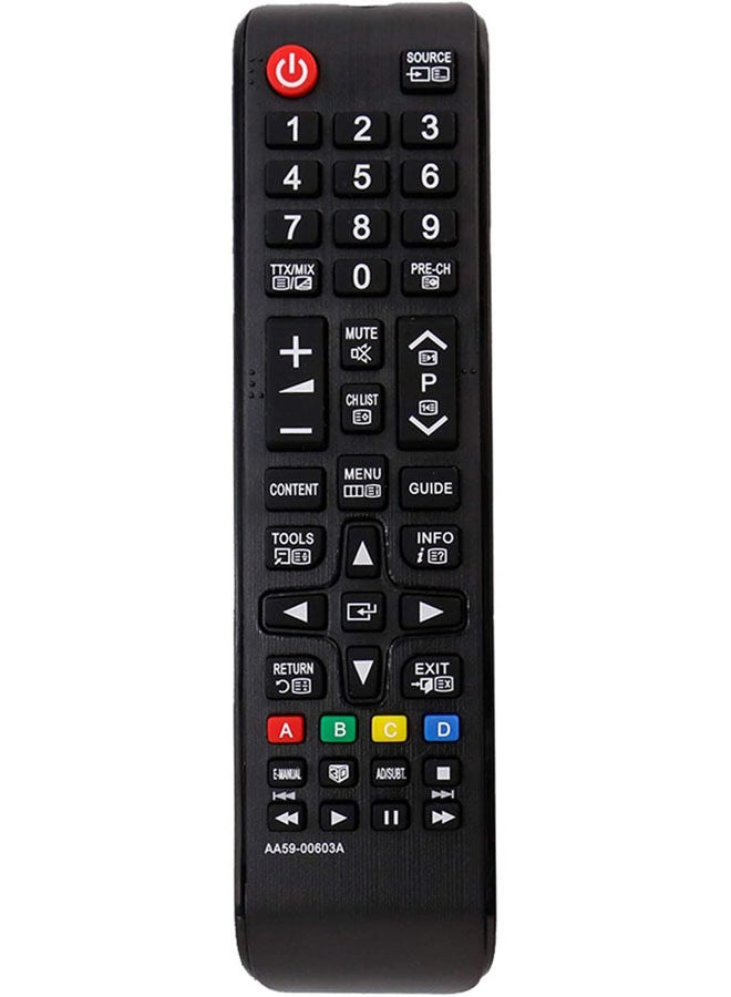Allimity  Remote Control Fit For Samsung 3D Lcd Smart Tv. Black - Image 1