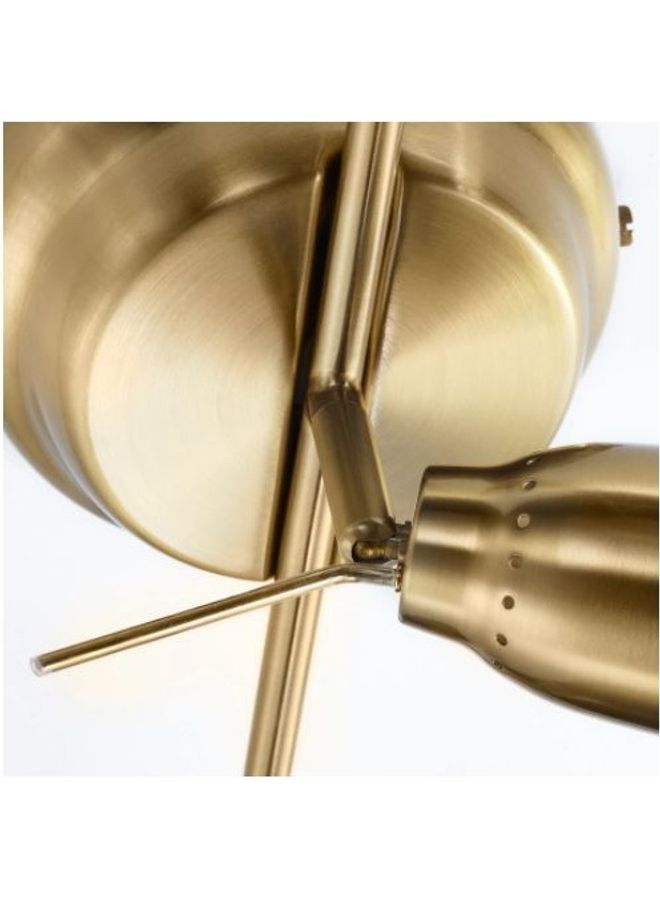 5-Spots Barometer Ceiling Track Without Lamp Gold 131x6.5cm - Image 3