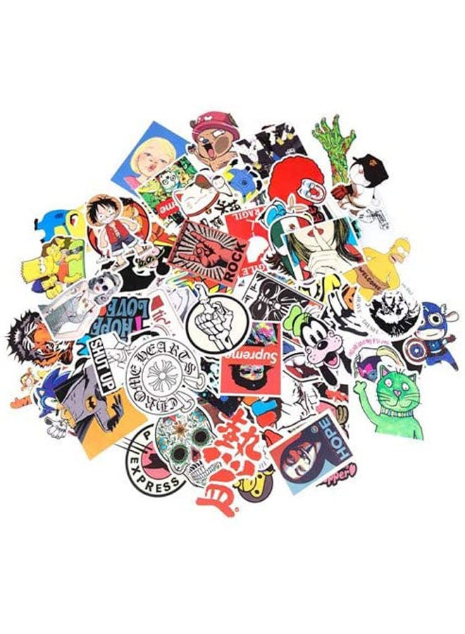 Random Sticker Variety Vinyl Car Sticker For Laptop Stickers Multicolur - v1644656679/N51675989A_1