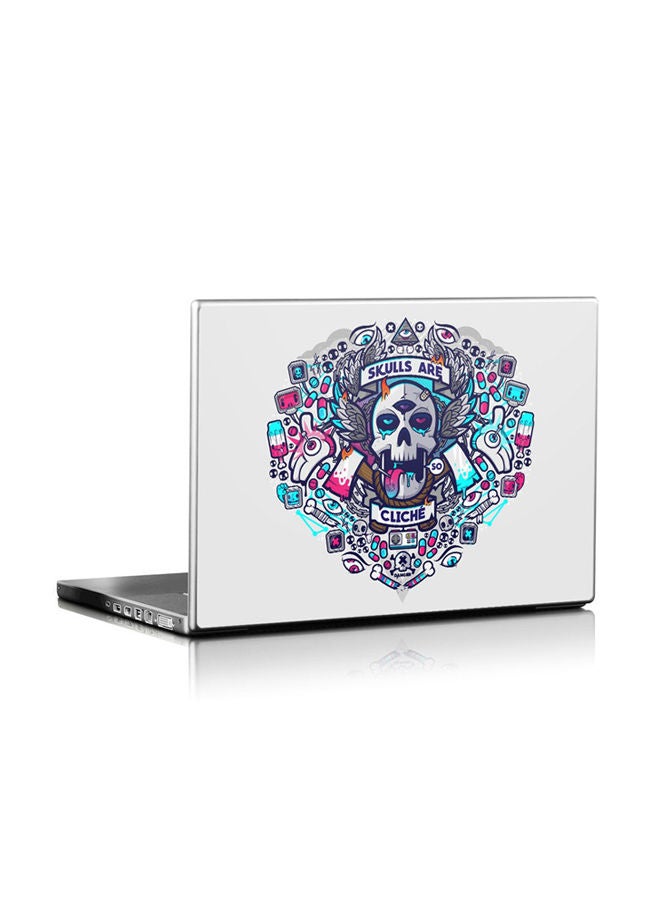 Skulls-Are-Cliche Skin For Apple Macbook Pro 15 Multicolour