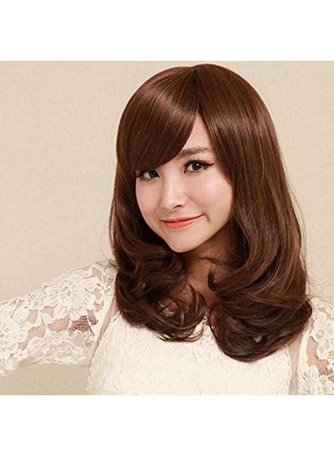 Japanese And Korean Wigs In Long Pear Head Hair Brown - Image 2