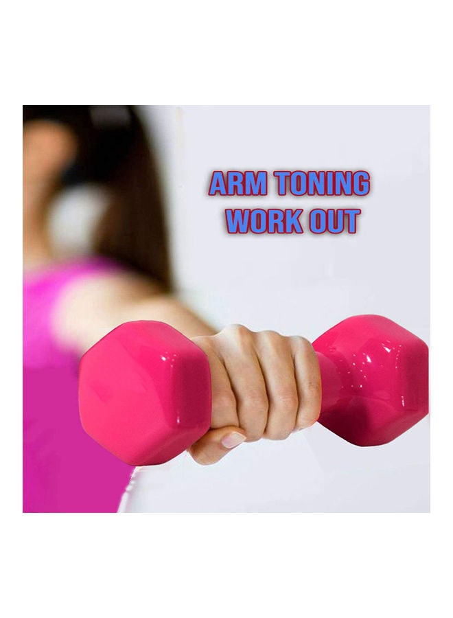 طقم دمبل عالي الجودة مكون من 6 قطع بوزن 10 كجم 10كيلوجرام - Image 5