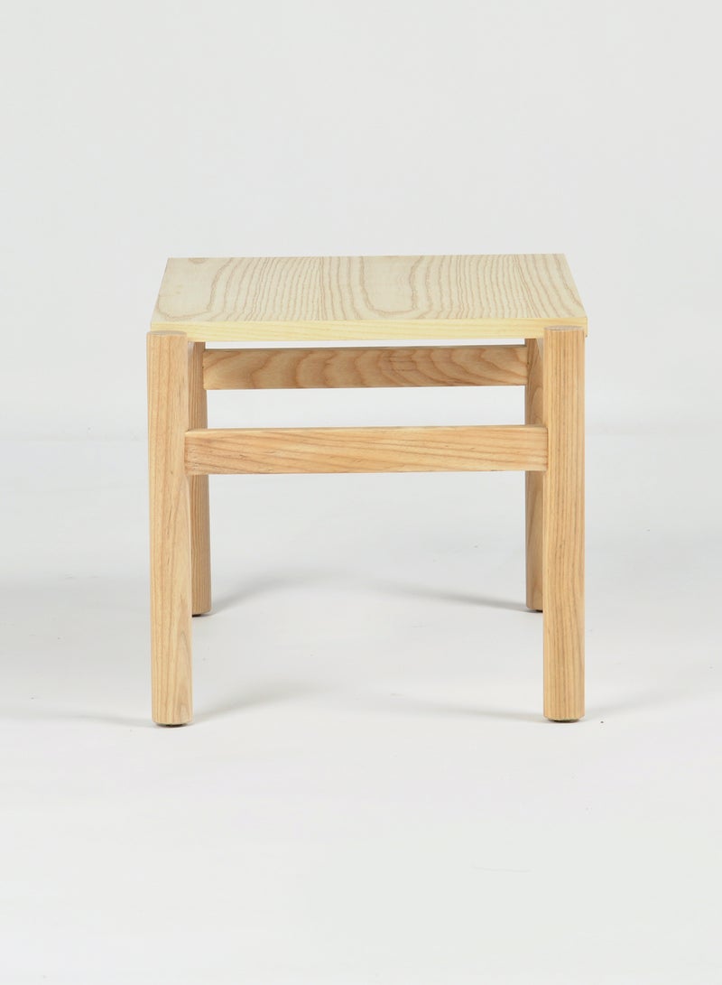 Switch Modern Rectangular Coffee Table With Wood Top Wood Legs For Living Room Natural 60x40x37cm  - Image 5