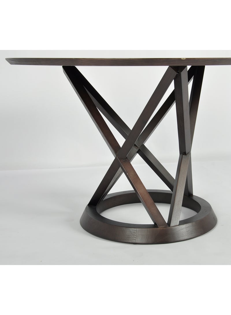 Switch - Dining Table - Modern Home Square shape - Mocha 120*120*75cm - Image 1