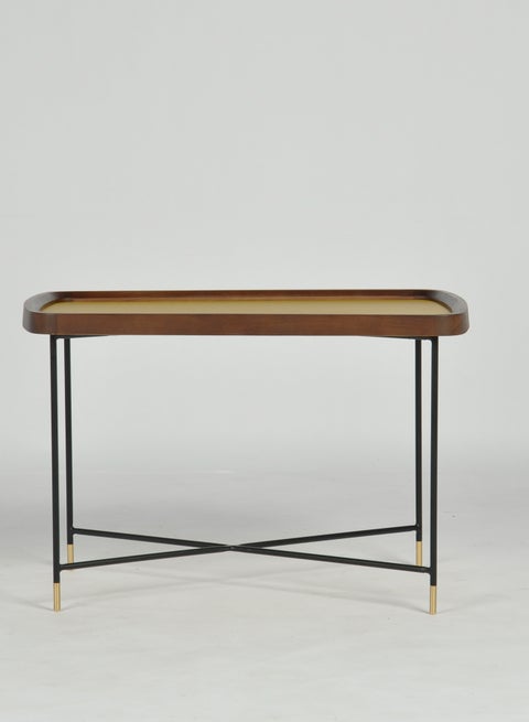 Side Table Luxurious - Used Next To Sofa As Coffee Corner - Walnut 80*50*53cm