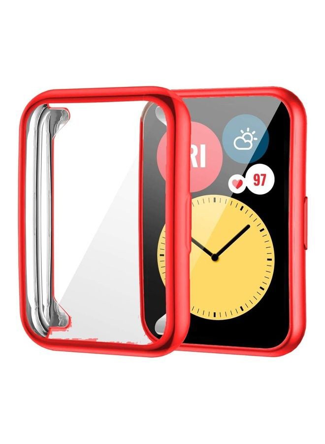 تيكشير حافظة TPU واقية مضادة للخدش لساعة Huawei Watch Fit - Image 1