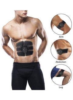 Generic Muscle Toner Abdominal Toning Belt Ems Abs Trainer Wireless Body Gym  - Image 2