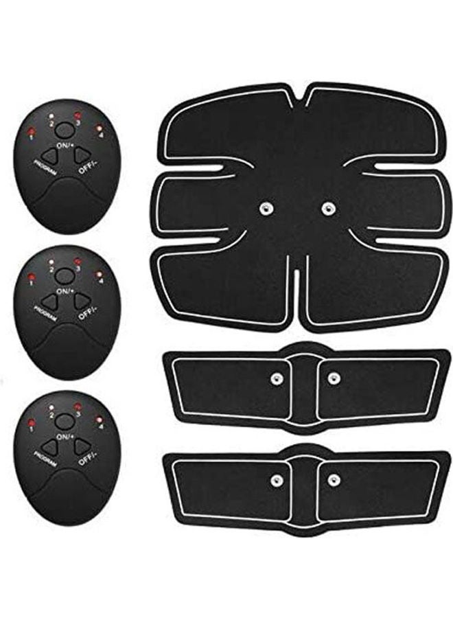 Generic Chargable Wireless Muscle Stimulator Ems Trainer Gymnic Abs Stimulator Slimming Machine Abdominal Muscle Exerciser Device Body Massager - Image 1
