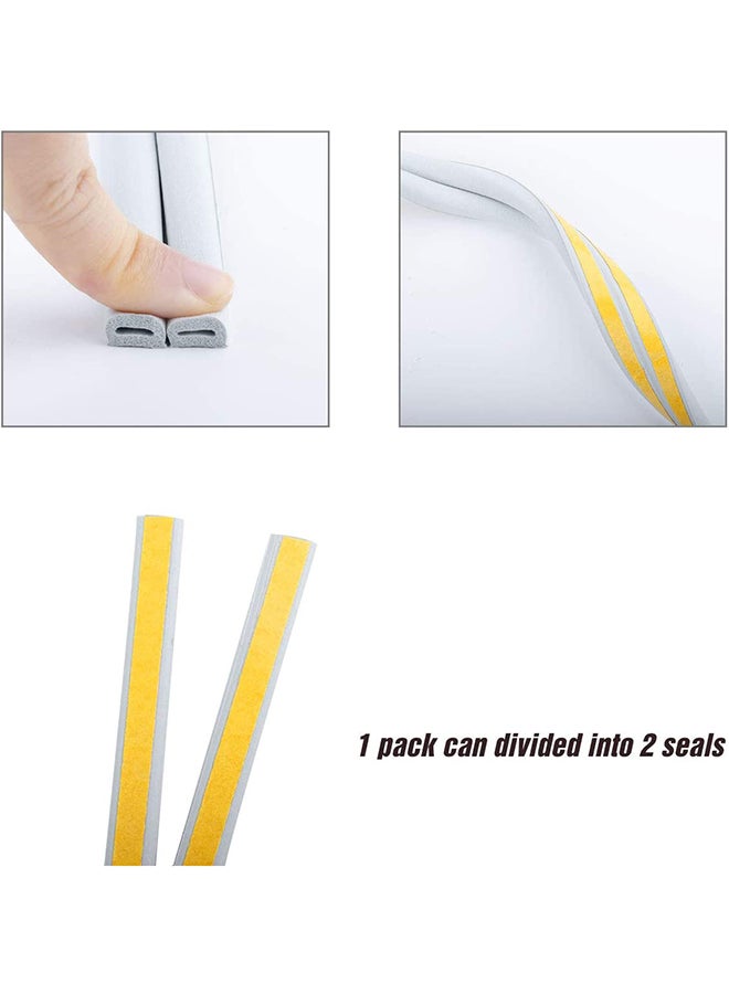 شاربدو شريط مقاوم للرياح والمطر رمادي 6x1.8x0.6 سم - Image 2