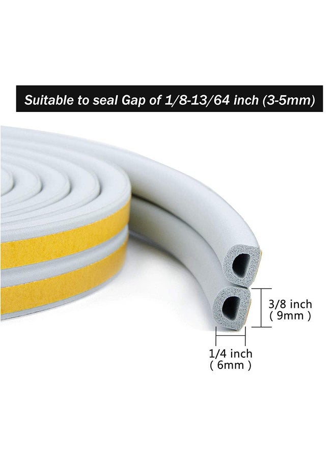شاربدو شريط مقاوم للرياح والمطر رمادي 6x1.8x0.6 سم - Image 4